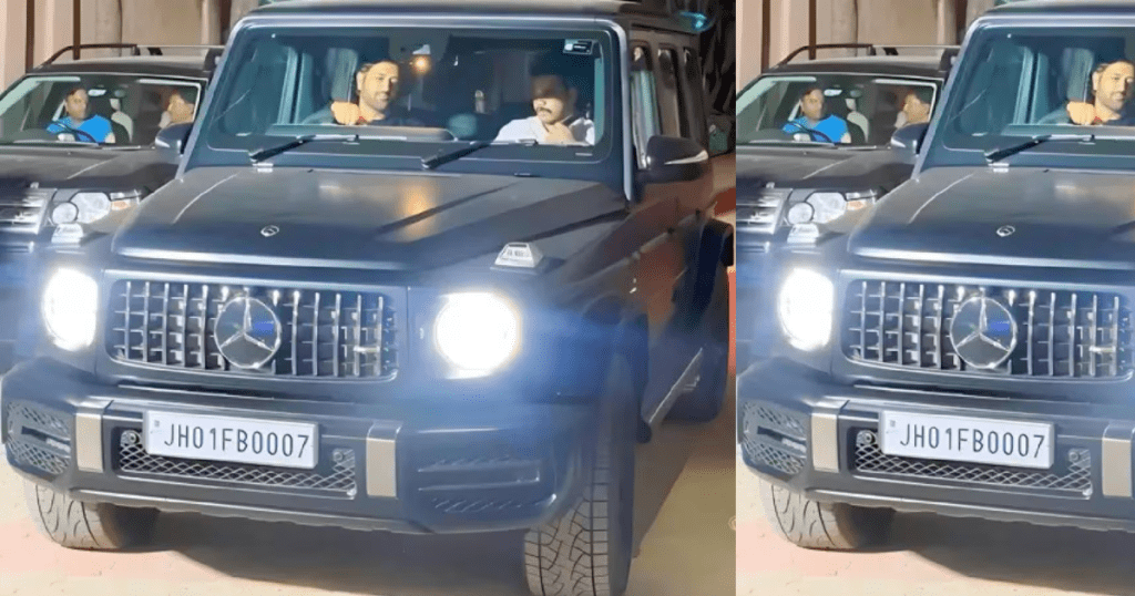 Ms dhoni car collection Mercedes Benz GLE