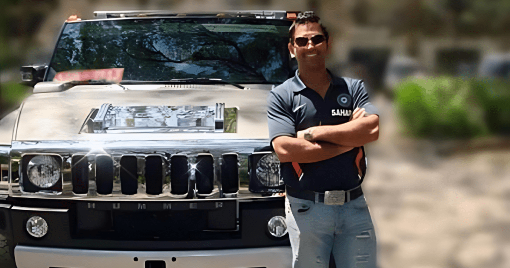 Ms dhoni car collection Hummer H2